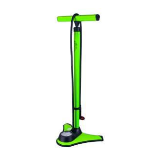 Azonic E-AZY DVA Floorpump green MTB Fahrrad Stand Luftpumpe