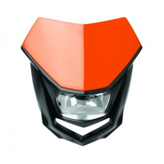 Polisport Scheinwerfermaske Halo orange