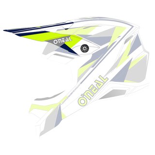 Oneal Spare Visor 3SRS Helmet TRIZ blue/neon yellow