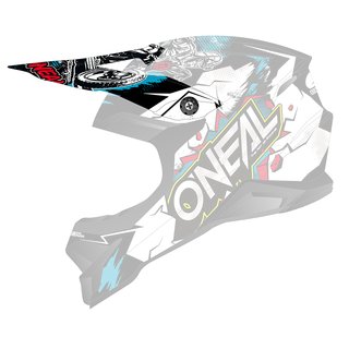 Oneal Spare Visor 3SRS Helmet VILLAIN 2.0 white