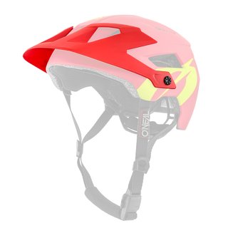 Oneal Spare Visor DEFENDER Helmet SOLID red