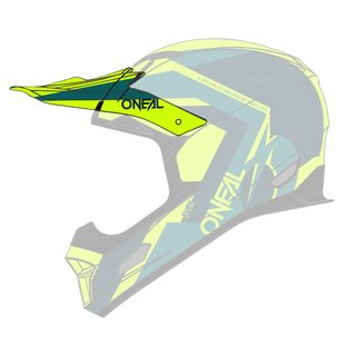 Oneal Spare Visor FURY Helmet HYBRID neon yellow