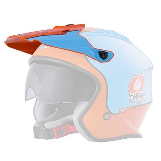 Oneal Spare Visor VOLT Helmet GULF orange/blue