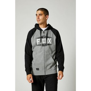 Fox KAPUZENJACKE EMBLEM RAGLAN Heather Graphite