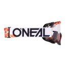 ONeal B-10 Goggle PIXEL orange/white - clear 