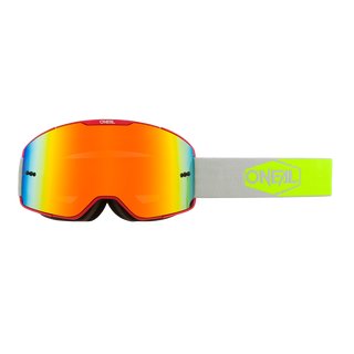 ONeal B-20 Goggle PLAIN red/neon yellow - radium red