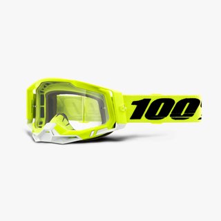 100% RACECRAFT2 Goggle Fluo Yellow