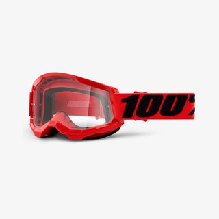 100% STRATA2 Goggle Red