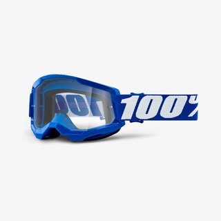 100% STRATA2 Goggle Blue 