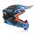 Acerbis Helm Carbon Steel orange-blau 