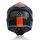 Acerbis Helm Carbon Steel orange-blau 