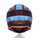 Acerbis Helm Steel Junior rot-blau 