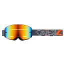 ONeal B-20 Goggle STRAIN V.22 gray/orange - radium red