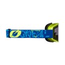 ONeal B-20 Goggle STRAIN V.22 blue/neon yellow - gray