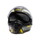 ONeal D-SRS Helmet SQUARE black/gray/neon yellow