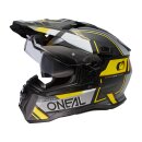 ONeal D-SRS Helmet SQUARE black/gray/neon yellow