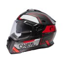 ONeal D-SRS Helmet SQUARE black/gray/red