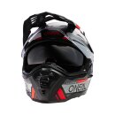 ONeal D-SRS Helmet SQUARE black/gray/red