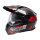 ONeal D-SRS Helmet SQUARE black/gray/red