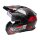 ONeal D-SRS Helmet SQUARE black/gray/red