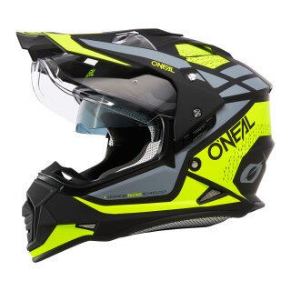 ONeal D-SRS Helmet SQUARE yellow/black/gray