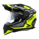 ONeal D-SRS Helmet SQUARE yellow/black/gray