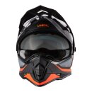 ONeal D-SRS Helmet SQUARE orange/black/gray