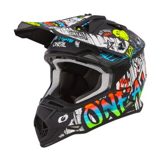 ONeal 3SRS Youth Helmet RANCID black/white