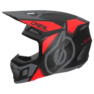 ONeal 3SRS Helmet VISION black/red/gray