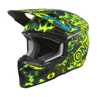 ONeal 3SRS Helmet ASSAULT black/neon yellow