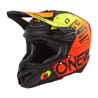 ONeal 5SRS Polyacrylite Helmet SCARZ black/red/yellow