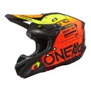 ONeal 5SRS Polyacrylite Helmet SCARZ black/red/yellow