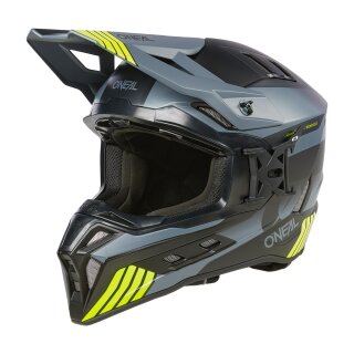 ONeal EX-SRS Helmet HITCH black/gray/neon yellow