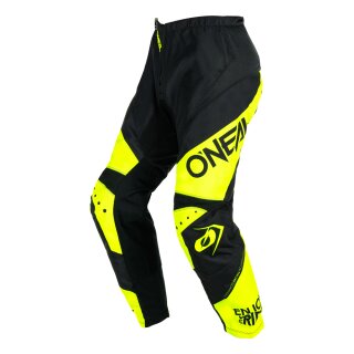 ONeal ELEMENT Pants RACEWEAR black/neon yellow