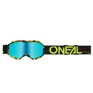 ONeal B-10 Youth Goggle ATTACK black/neon yellow 